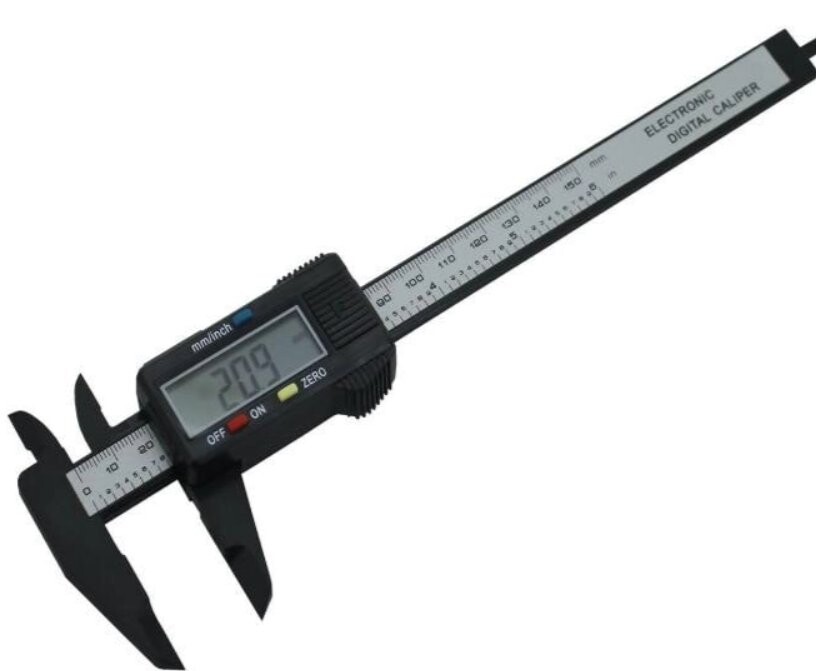 Электронный металлический штангенциркуль, черный Inna Marka
Электронный металлический штангенциркуль, черный Inna Marka