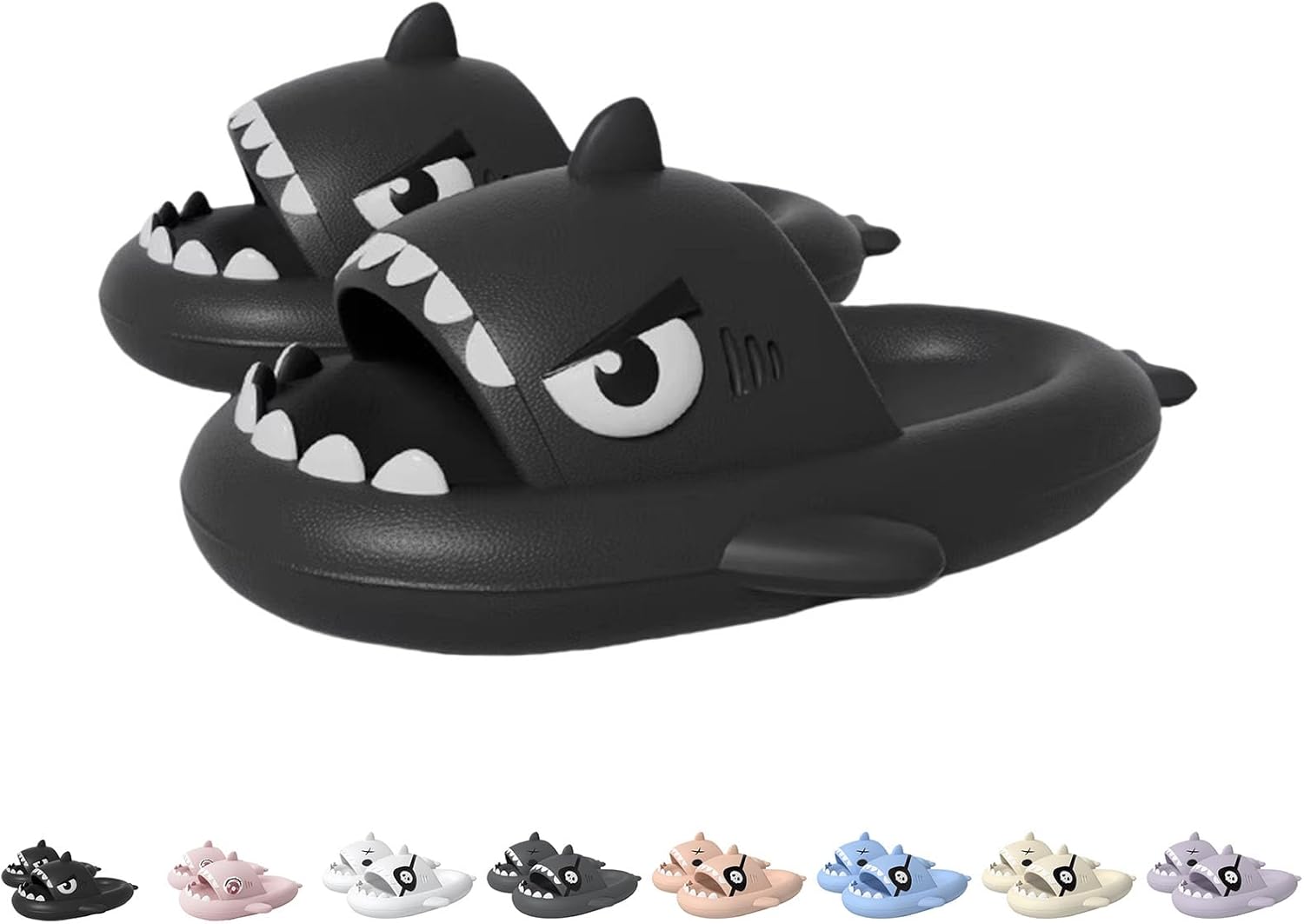 Шлепанцы с пиратской акулой, шлепанцы с большой глазами, летние противоскользящие шлепанцы «Облако-акула», унисекс для дома и улицы Generic, черный
Шлепанцы с пиратской акулой, шлепанцы с большой глазами, летние противоскользящие шлепанцы «Облако-акула», унисекс для дома и улицы Generic, черный