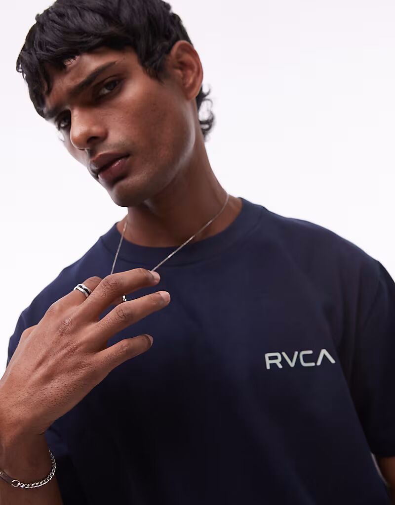 Футболка с коротким рукавом RVCA prmtvo light dose темно-синего цвета
Футболка с коротким рукавом RVCA prmtvo light dose темно-синего цвета