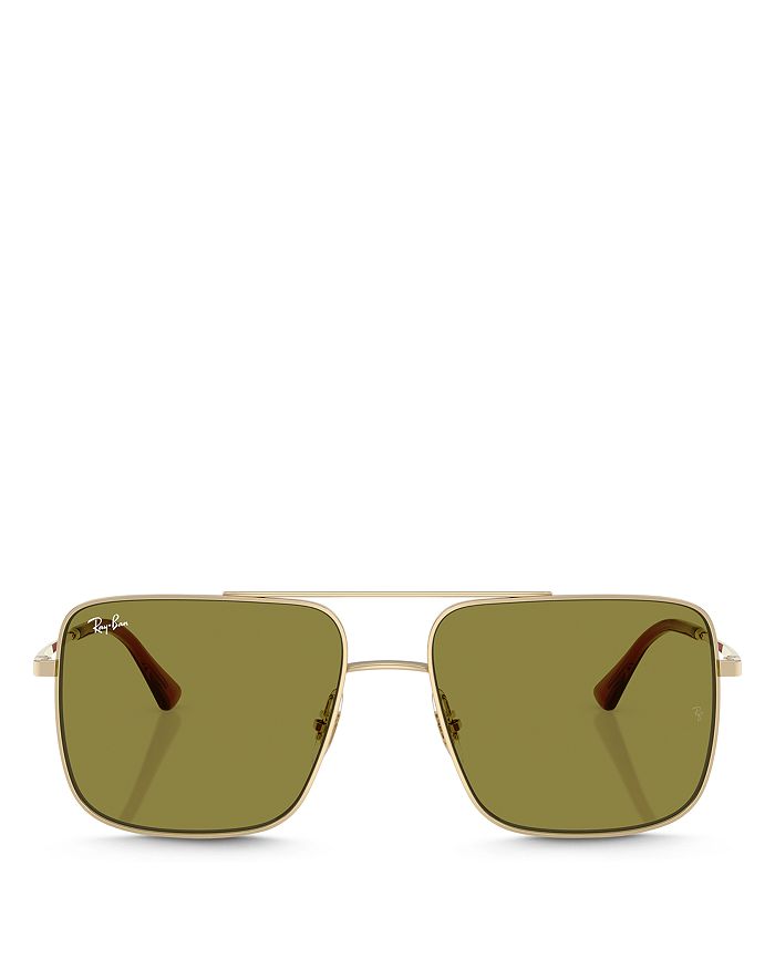 Квадратные солнцезащитные очки, 56 мм Ray-Ban, золотой
Квадратные солнцезащитные очки, 56 мм Ray-Ban, золотой