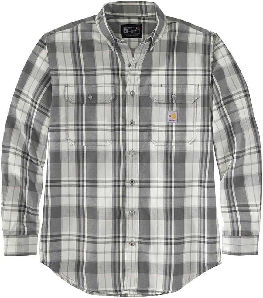 Мужская рубашка Carhartt 104507 Flame-Resistant Force Rugged Flex Loose, Shadow/Malt
Мужская рубашка Carhartt 104507 Flame-Resistant Force Rugged Flex Loose, Shadow/Malt