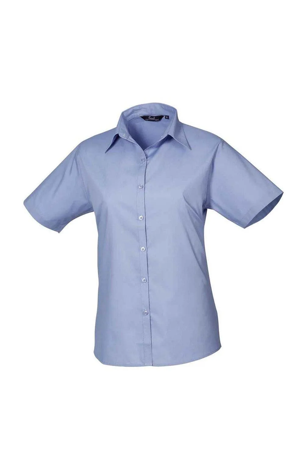 Поплиновая блузка с короткими рукавами Premier, синий
Поплиновая блузка с короткими рукавами Premier, синий