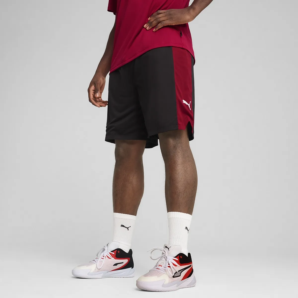 Шорты Puma мужские для защиты от бросков, черный 
Шорты Puma мужские для защиты от бросков, черный