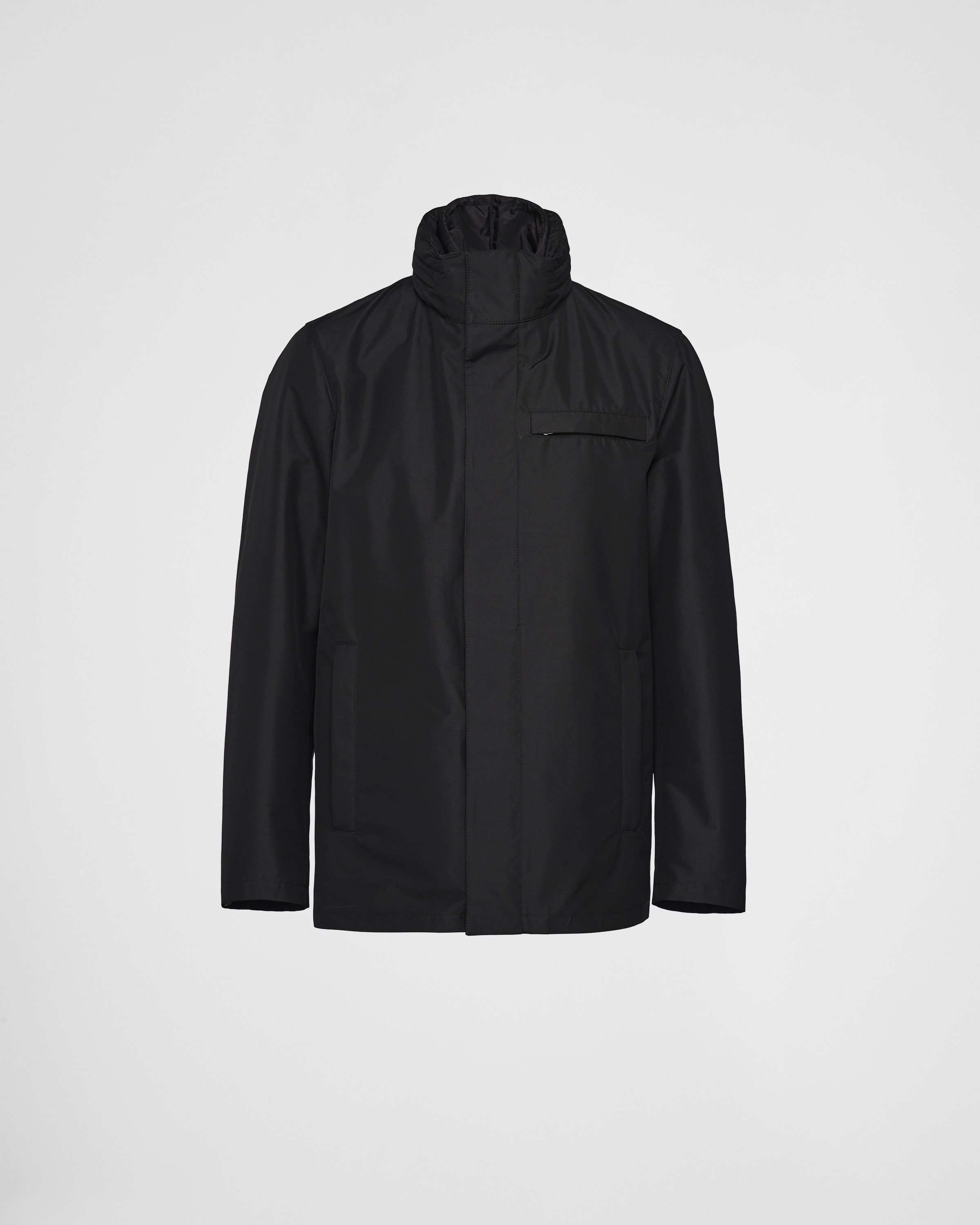 Блузон из технической ткани Prada, черный
Блузон из технической ткани Prada, черный