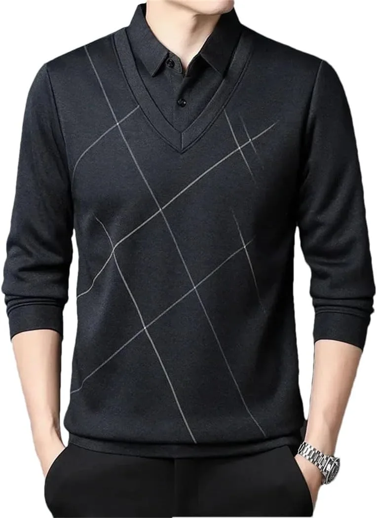 Мужская футболка с длинным рукавом и графическим принтом
Мужская футболка с длинным рукавом и графическим принтом