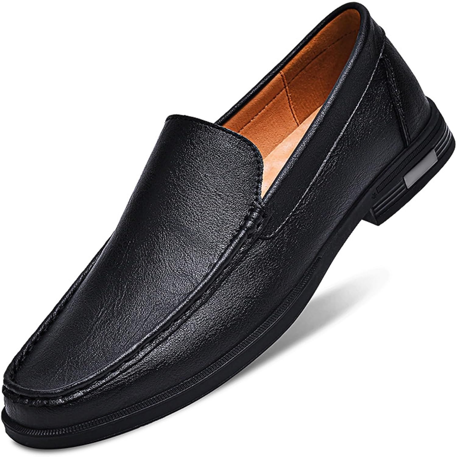 Мужские кожаные лоферы FERRAOGAN на низком блочном каблуке, удобные, с закругленным носком, для делового и формального стиля, черный
Мужские кожаные лоферы FERRAOGAN на низком блочном каблуке, удобные, с закругленным носком, для делового и формального стиля, черный