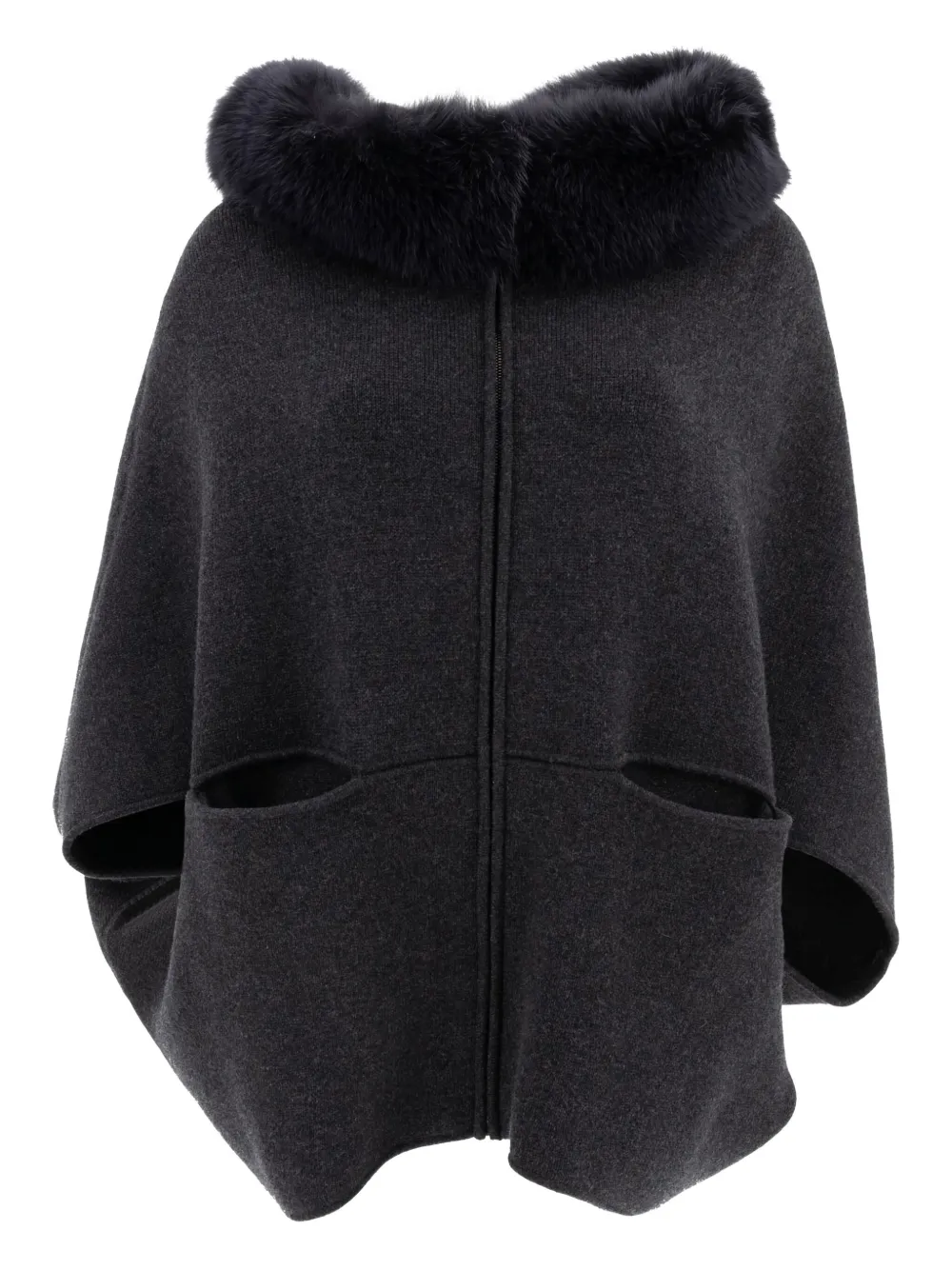 Пончо с капюшоном GIOVI, черный
Пончо с капюшоном GIOVI, черный