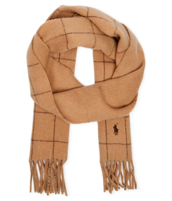 Шарф шерстяной Polo Ralph Lauren двусторонний, коричневый
Шарф шерстяной Polo Ralph Lauren двусторонний, коричневый