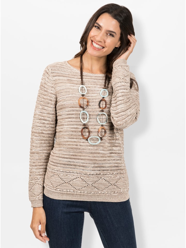 Свитер цвета экрю с кунжутными пятнами WITT WEIDEN
Свитер цвета экрю с кунжутными пятнами WITT WEIDEN