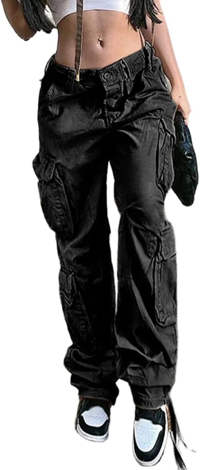 Женские карго штаны High Waist Casual Baggy Straight Wide Leg Y2K Streetwear Boyfriend с карманами
Женские карго штаны High Waist Casual Baggy Straight Wide Leg Y2K Streetwear Boyfriend с карманами