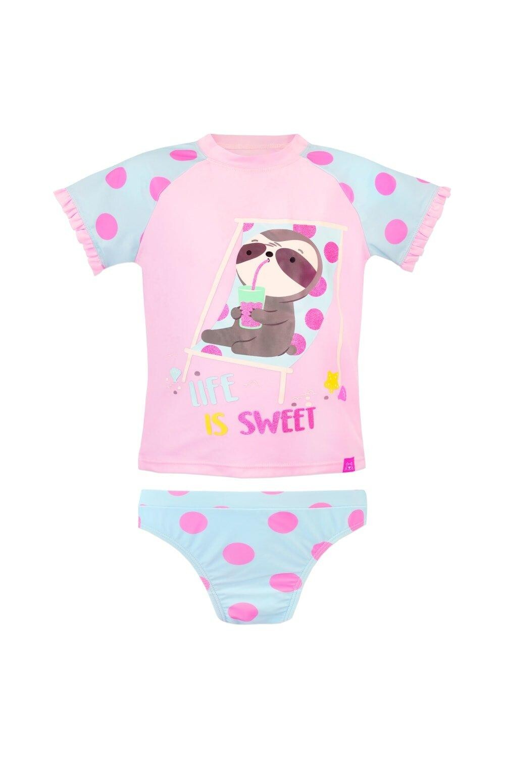 Комплект для плавания Life Is Sweet Sloth Harry Bear, розовый 
Комплект для плавания Life Is Sweet Sloth Harry Bear, розовый