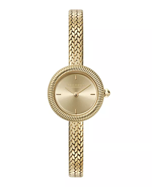 Женские наручные часы с сетчатым браслетом из нержавеющей стали золотистого оттенка, 20 мм Olivia Burton, gold
Женские наручные часы с сетчатым браслетом из нержавеющей стали золотистого оттенка, 20 мм Olivia Burton, gold