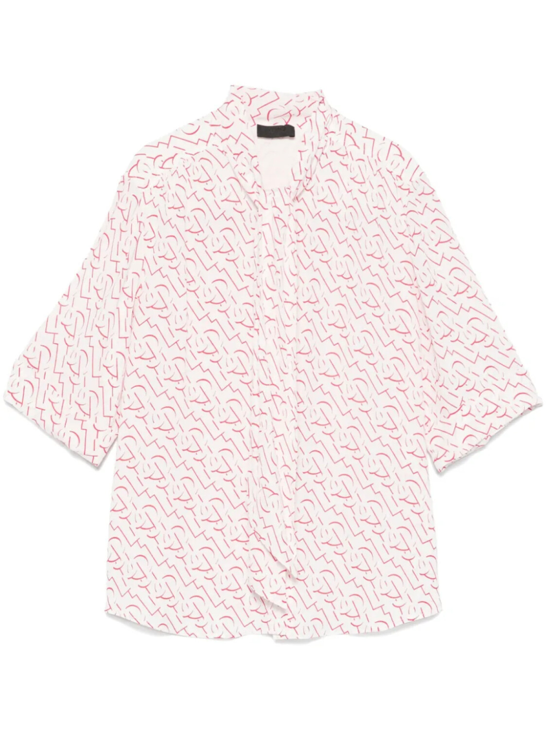 LIU JO рубашка с монограммой, белый
LIU JO рубашка с монограммой, белый