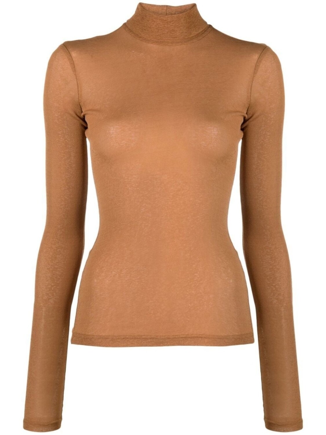 Nanushka трикотажный топ с высоким воротником, коричневый
Nanushka трикотажный топ с высоким воротником, коричневый