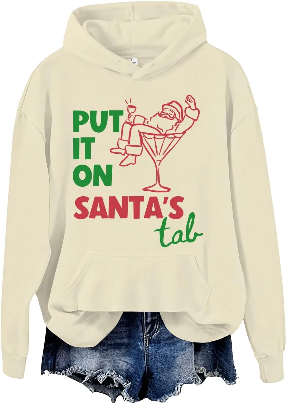 Свитшут Put It On Santa's Tab SIMJEW
Свитшут Put It On Santa's Tab SIMJEW