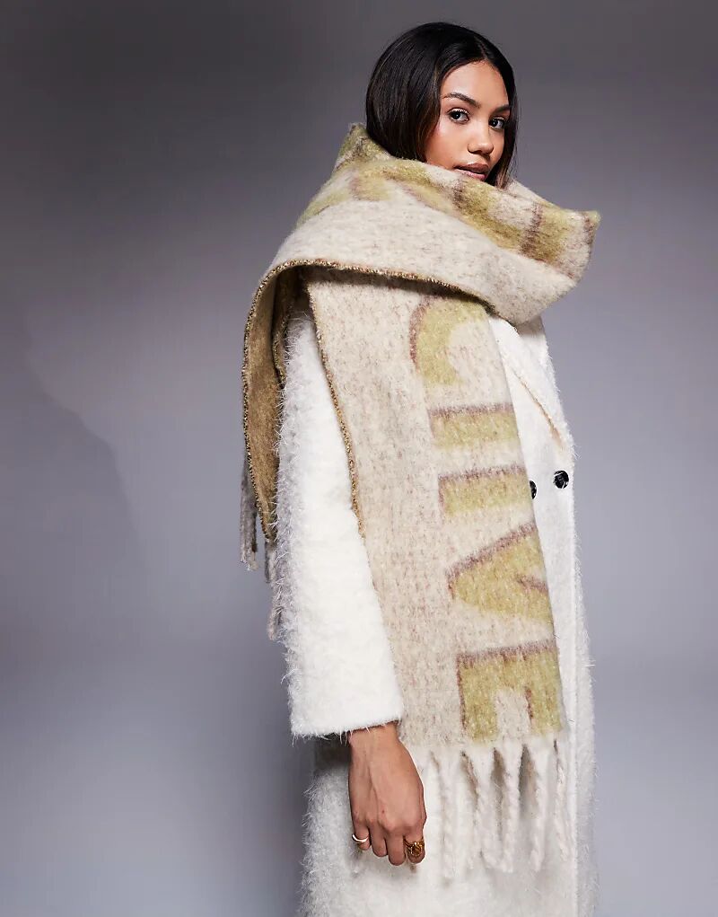 Шарф Weekend Collective с жаккардовым узором в тонально-зеленом цвете
Шарф Weekend Collective с жаккардовым узором в тонально-зеленом цвете