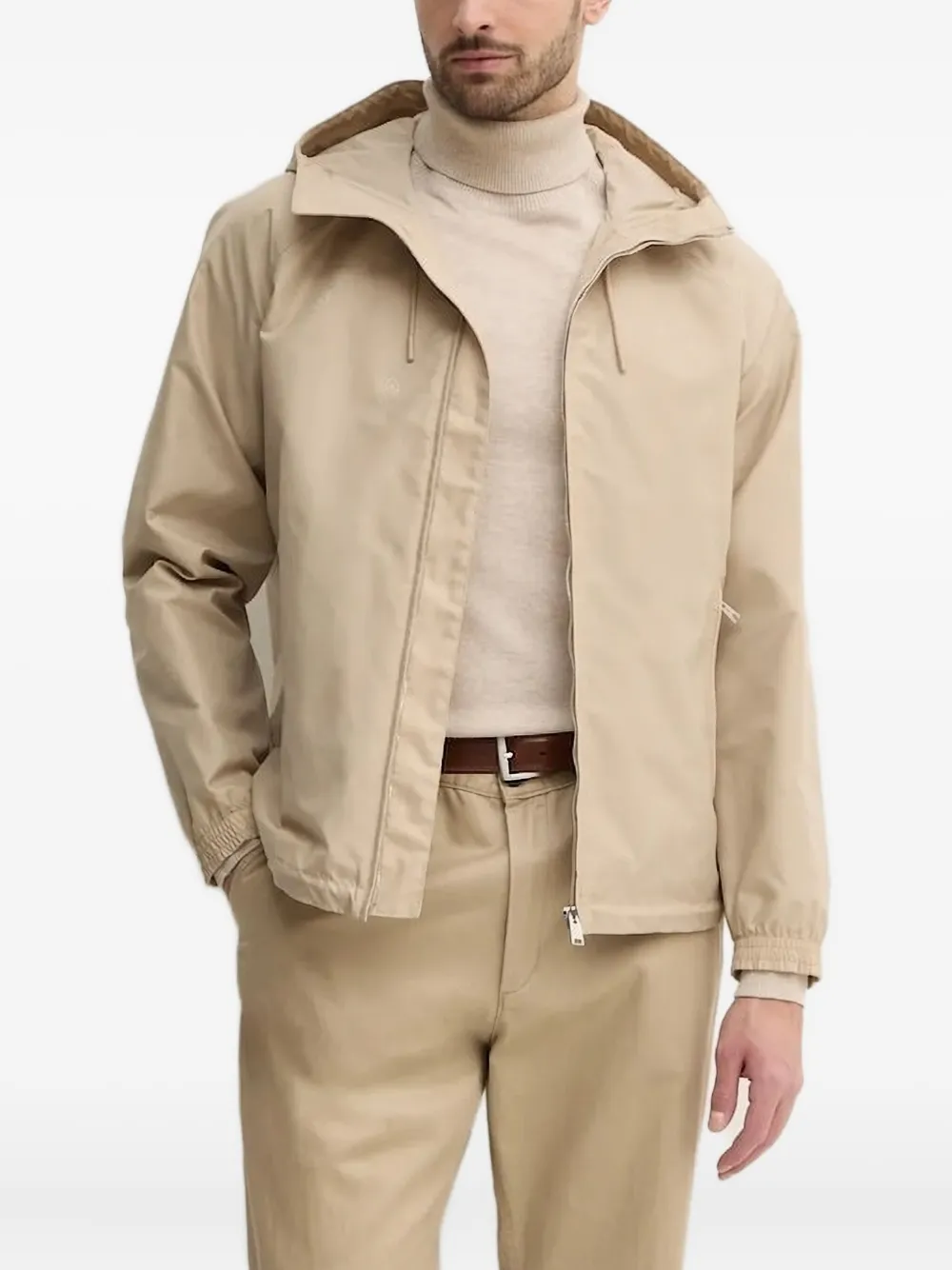 Куртка на молнии с капюшоном Boss, нейтральный
Куртка на молнии с капюшоном Boss, нейтральный