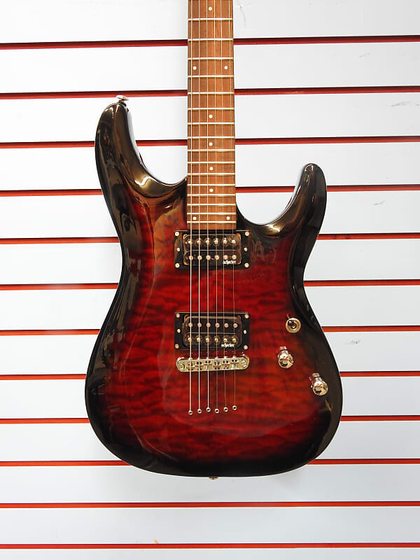 Электрогитара Schecter C-6 Plus See-Thru Cherry Burst
Электрогитара Schecter C-6 Plus See-Thru Cherry Burst