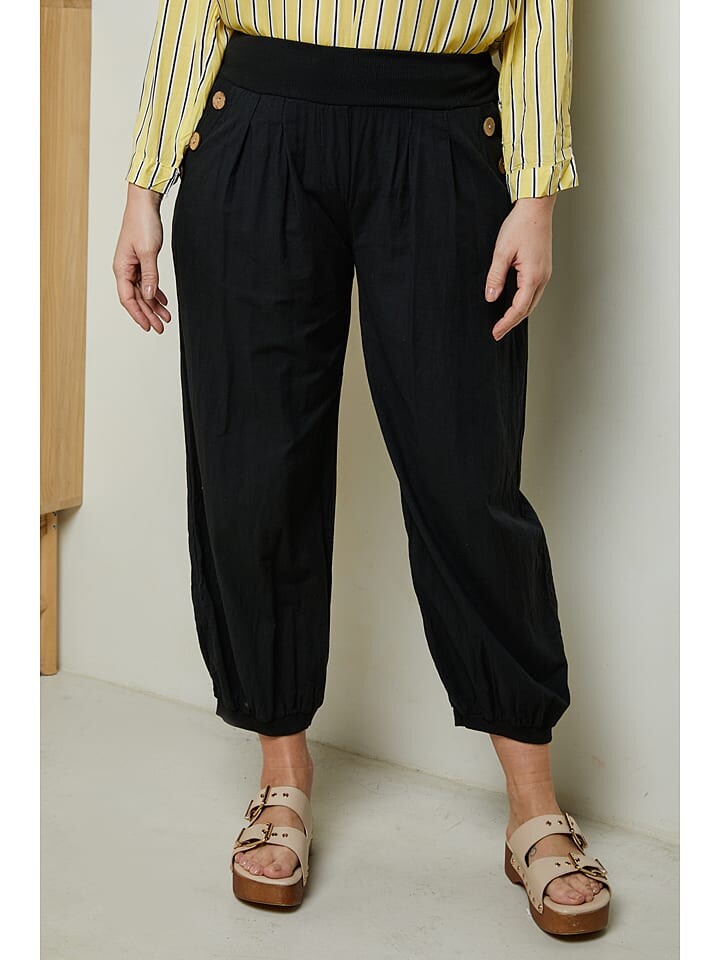 Тканевые брюки Curvy Lady, черный
Тканевые брюки Curvy Lady, черный