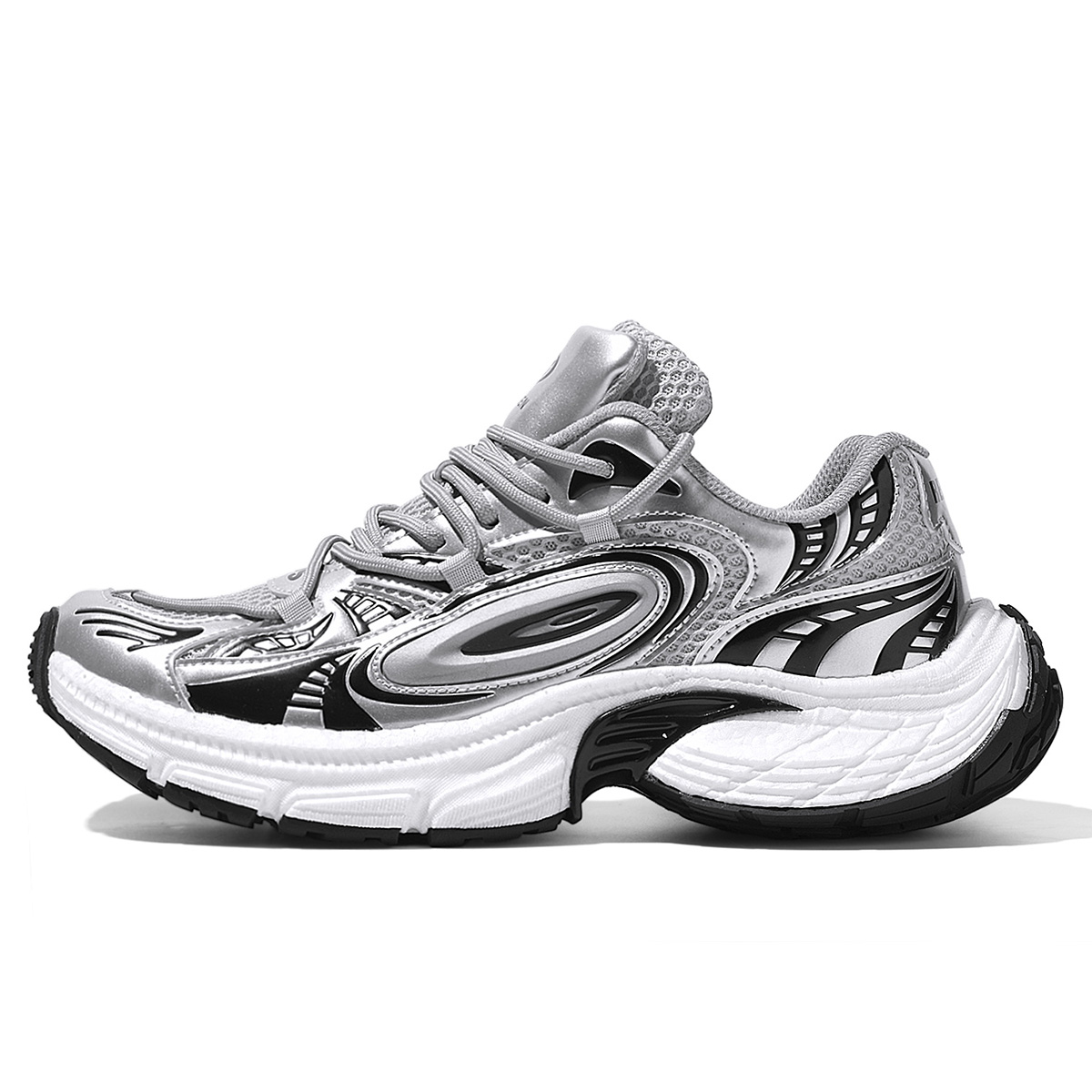 REPUSEN Серебристые мужские массивные низкие кроссовки с противоскользящей подошвой, устойчивые к истиранию, дышащие, увеличивающие рост, цвет Silver Box
REPUSEN Серебристые мужские массивные низкие кроссовки с противоскользящей подошвой, устойчивые к истиранию, дышащие, увеличивающие рост, цвет Silver Box