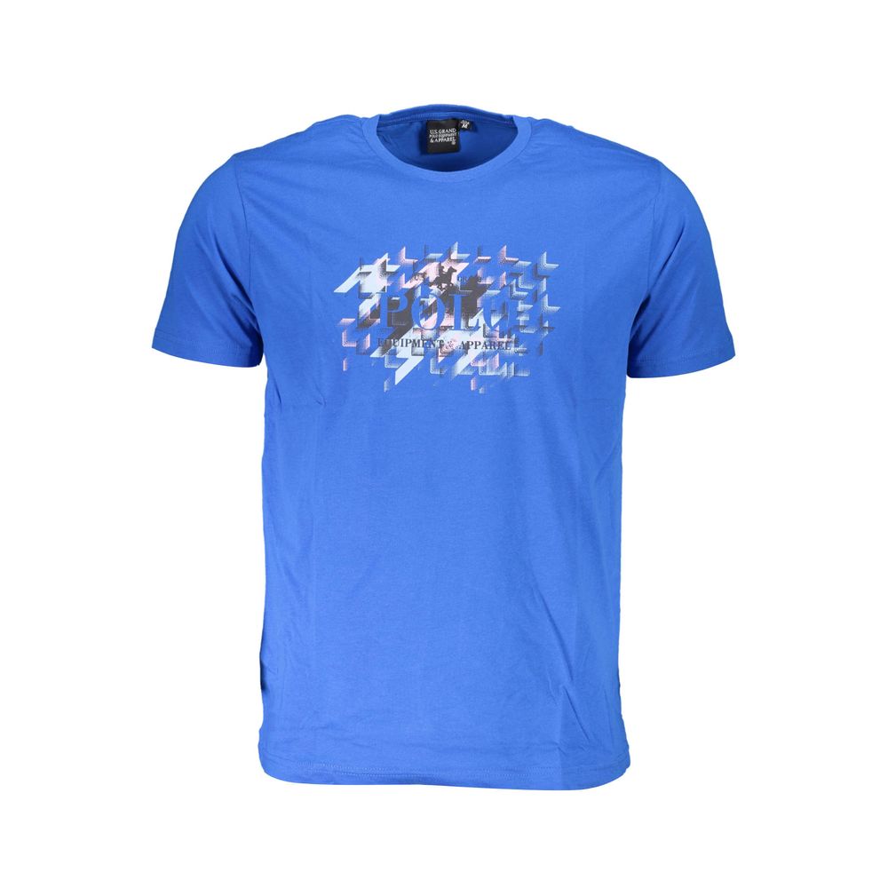 Синяя хлопковая футболка U.S. Polo, синий
Синяя хлопковая футболка U.S. Polo, синий