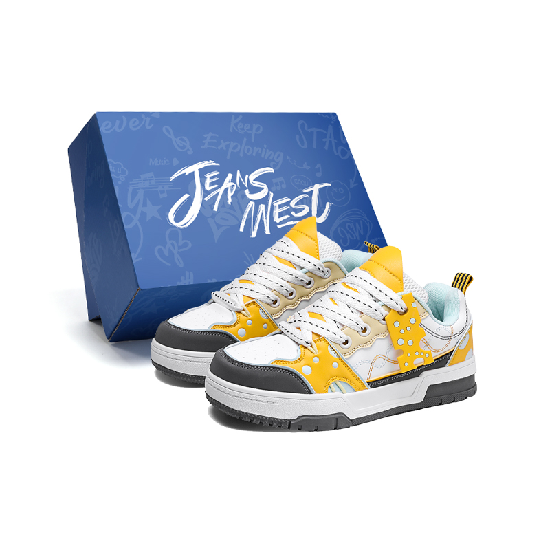 Модные нескользящие, износостойкие, дышащие низкие мужские кроссовки для скейтбординга Cheese Patchwork JEANSWEST, Blue Vein Cheese
Модные нескользящие, износостойкие, дышащие низкие мужские кроссовки для скейтбординга Cheese Patchwork JEANSWEST, Blue Vein Cheese