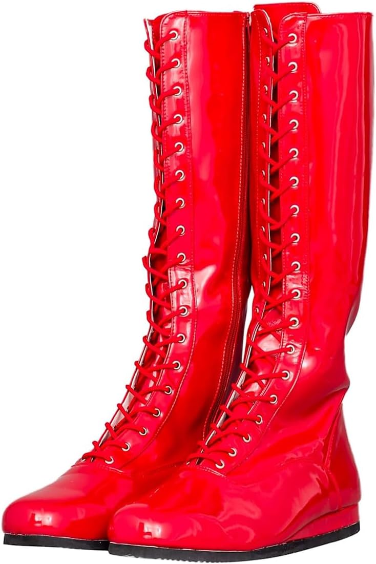 Кроссовки для профессионального рестлинга ACE SHOCK для мужчин, костюм супергероя, хэллоуинский косплей с каблуком, красный
Кроссовки для профессионального рестлинга ACE SHOCK для мужчин, костюм супергероя, хэллоуинский косплей с каблуком, красный