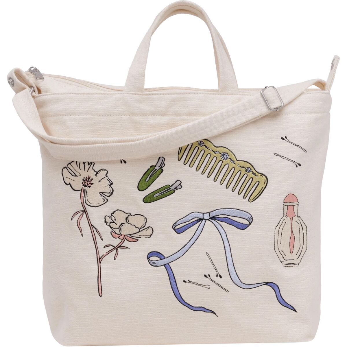 Горизонтальная сумка с молнией из утиной ткани Baggu, цвет embroidered get ready with me
Горизонтальная сумка с молнией из утиной ткани Baggu, цвет embroidered get ready with me