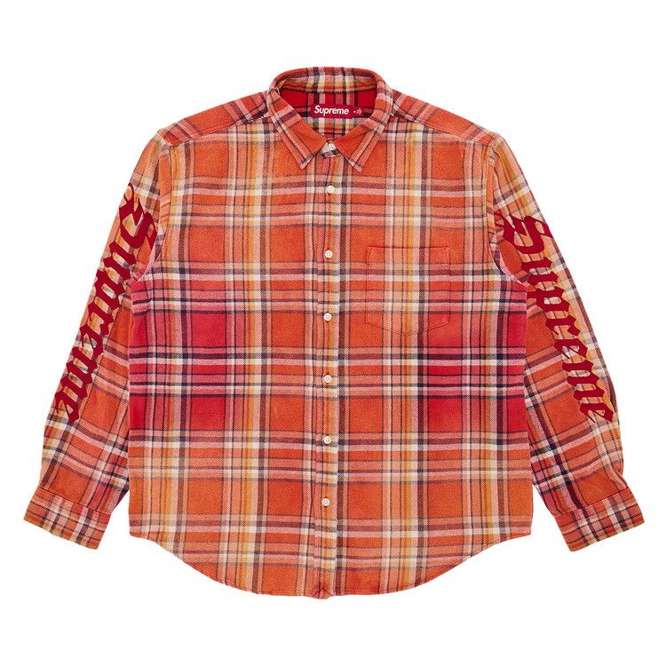 Рубашка Supreme Old English Plaid Flannel Shirt, Orange
Рубашка Supreme Old English Plaid Flannel Shirt, Orange