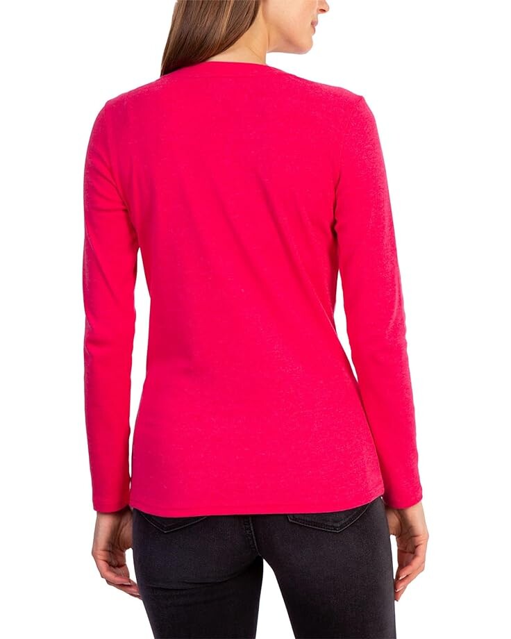 Футболка U.S. POLO ASSN. USPA Long Sleeve Rib V-Neck Tee, цвет Virtual Pink Heather
Футболка U.S. POLO ASSN. USPA Long Sleeve Rib V-Neck Tee, цвет Virtual Pink Heather