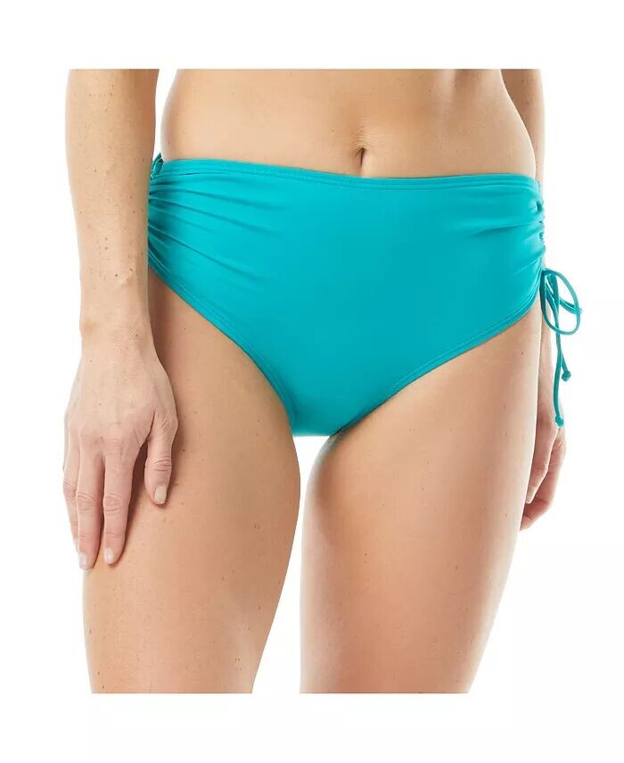 Женские плавки бикини Hayden с высокой талией и завязками по бокам Beach House, зеленый
Женские плавки бикини Hayden с высокой талией и завязками по бокам Beach House, зеленый