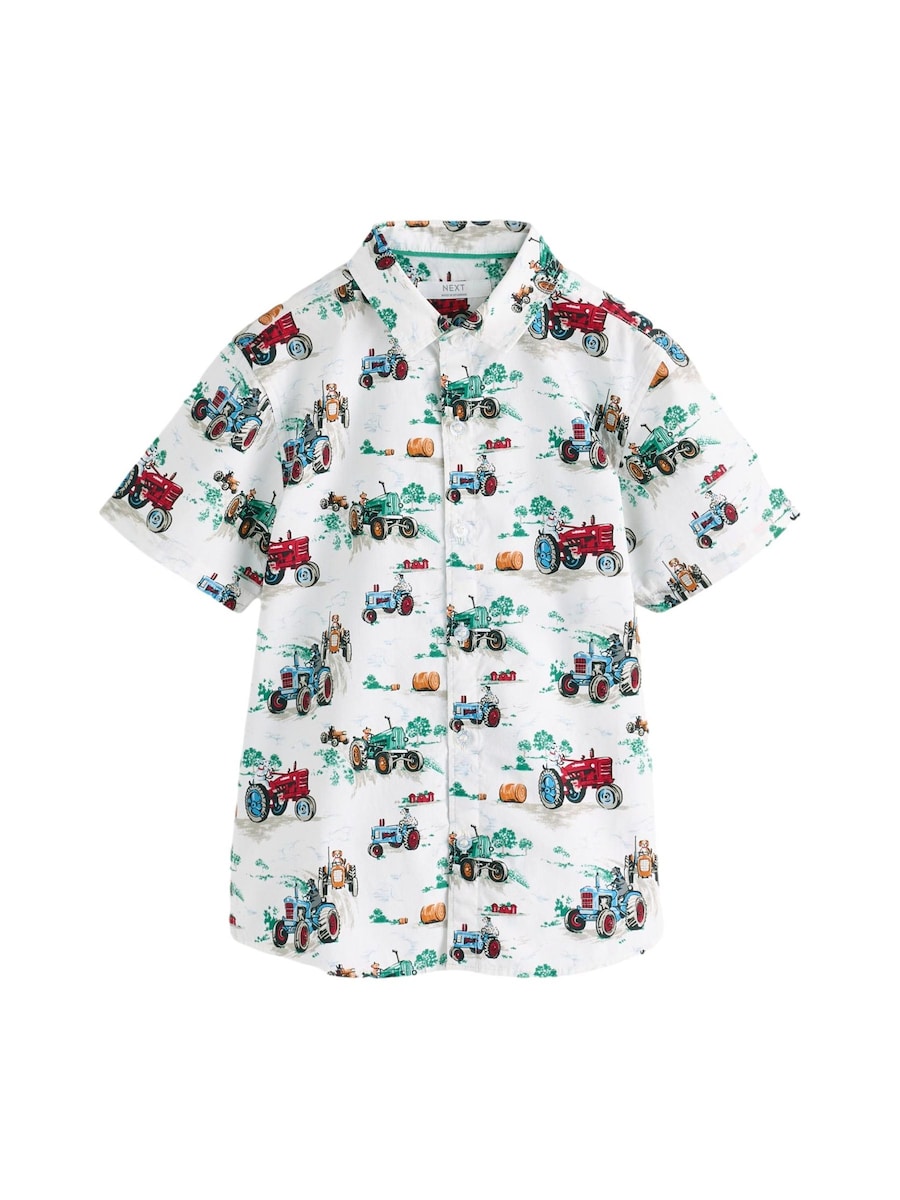 Рубашка на пуговицах классического кроя Next Cath Kidston, белый
Рубашка на пуговицах классического кроя Next Cath Kidston, белый