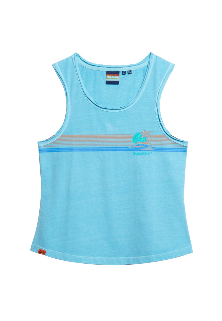Топ Superdry, светло-синий
Топ Superdry, светло-синий