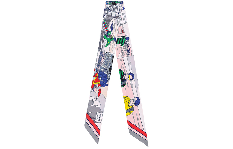 HERMES Шёлковый шарф Твилли унисекс
HERMES Шёлковый шарф Твилли унисекс