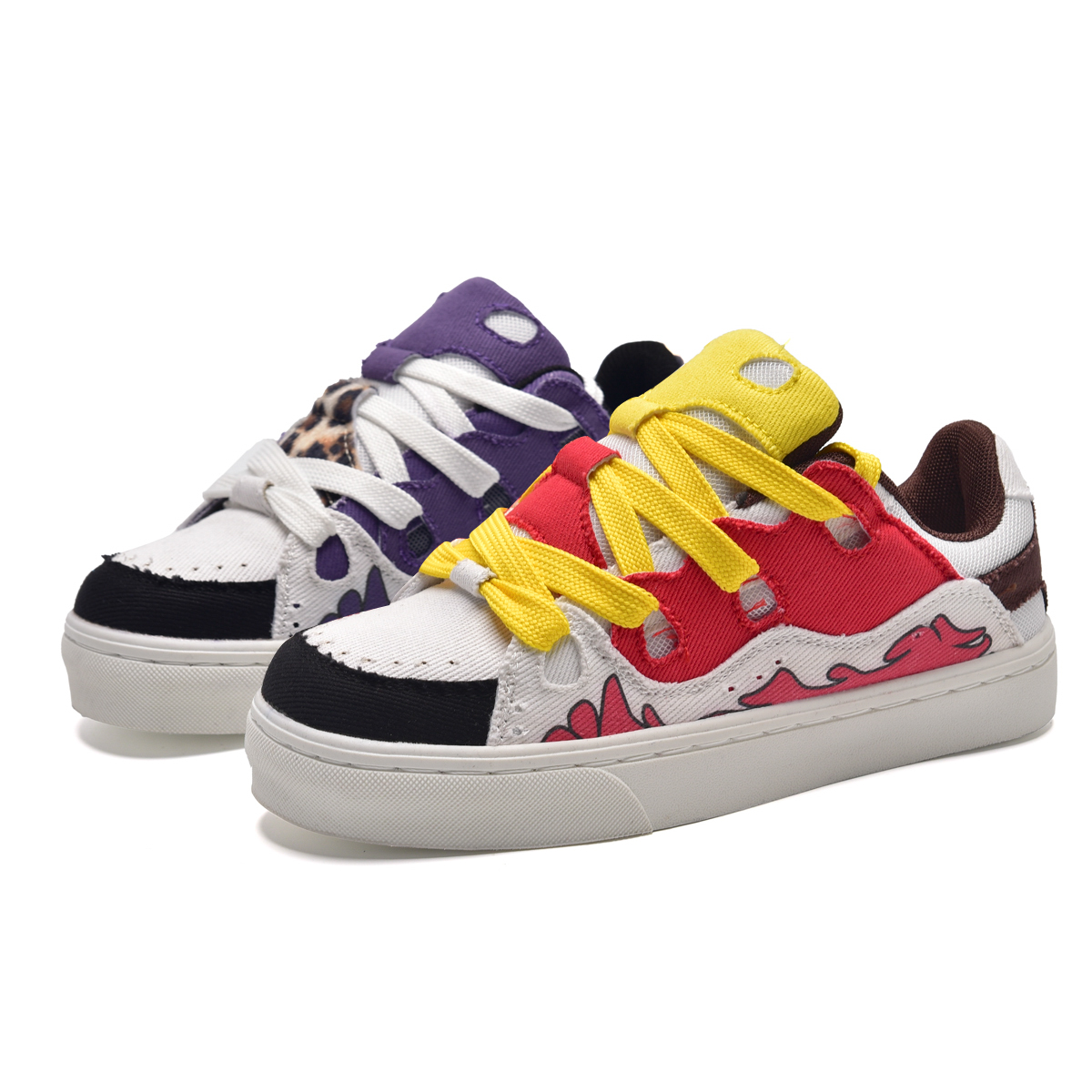 Circle small Легкие скейтерские кроссовки с поддержкой и асимметричным дизайном Unisex красный и фиолетовый, цвет Red Purple Mismatched
Circle small Легкие скейтерские кроссовки с поддержкой и асимметричным дизайном Unisex красный и фиолетовый, цвет Red Purple Mismatched