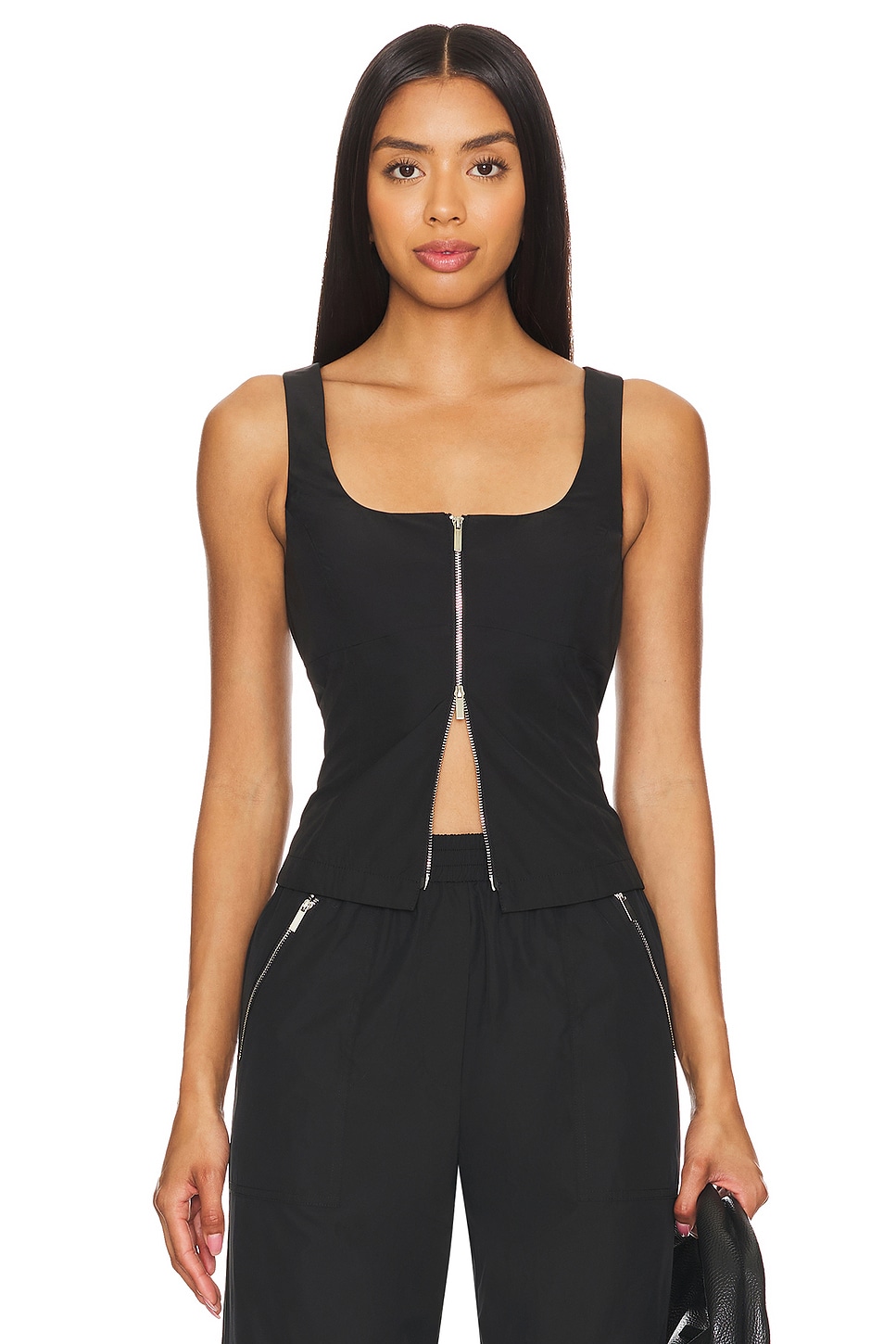 Фиолетовый топ Amanda Uprichard, черный
Фиолетовый топ Amanda Uprichard, черный