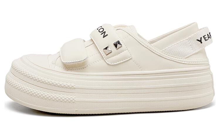 Кеды, скейтборд обувь женская низкая Yearcon, бежевый/черный
Кеды, скейтборд обувь женская низкая Yearcon, бежевый/черный