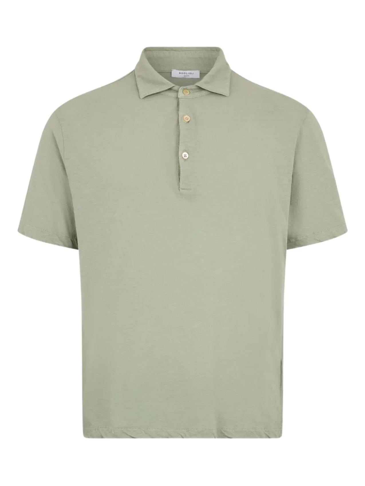 Рубашка-поло из хлопковой смеси Boglioli, зеленый
Рубашка-поло из хлопковой смеси Boglioli, зеленый