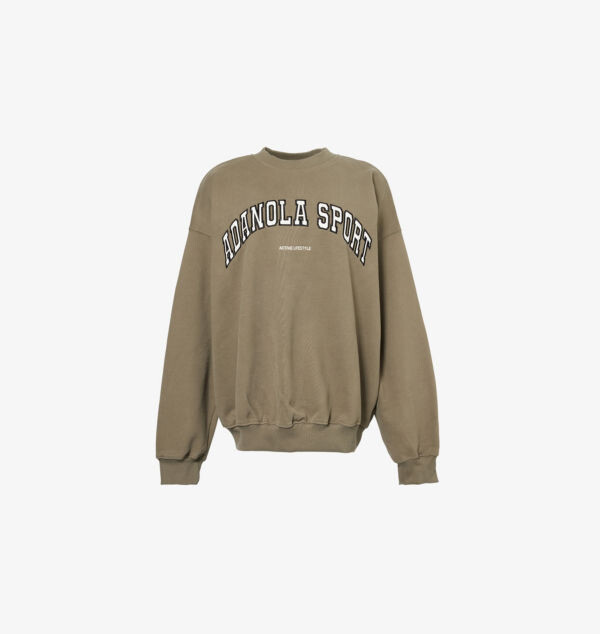 Свитшот свободного кроя из органического хлопка с вышитым логотипом Adanola, зеленый
Свитшот свободного кроя из органического хлопка с вышитым логотипом Adanola, зеленый