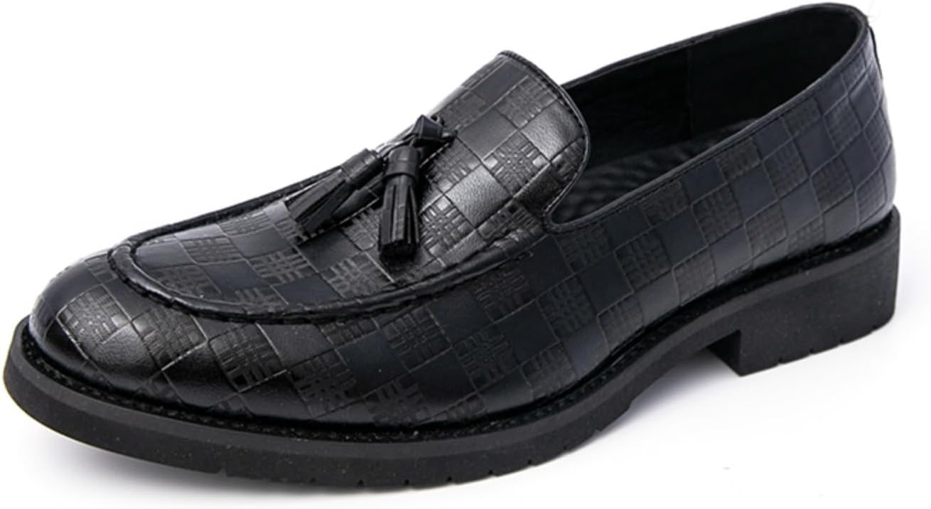Мужские лоферы в клетку с кисточками, стильная обувь для официального наряда - идеально для деловых обедов, рабочих дней и ежедневных поездок Aokisx, черный
Мужские лоферы в клетку с кисточками, стильная обувь для официального наряда - идеально для деловых обедов, рабочих дней и ежедневных поездок Aokisx, черный