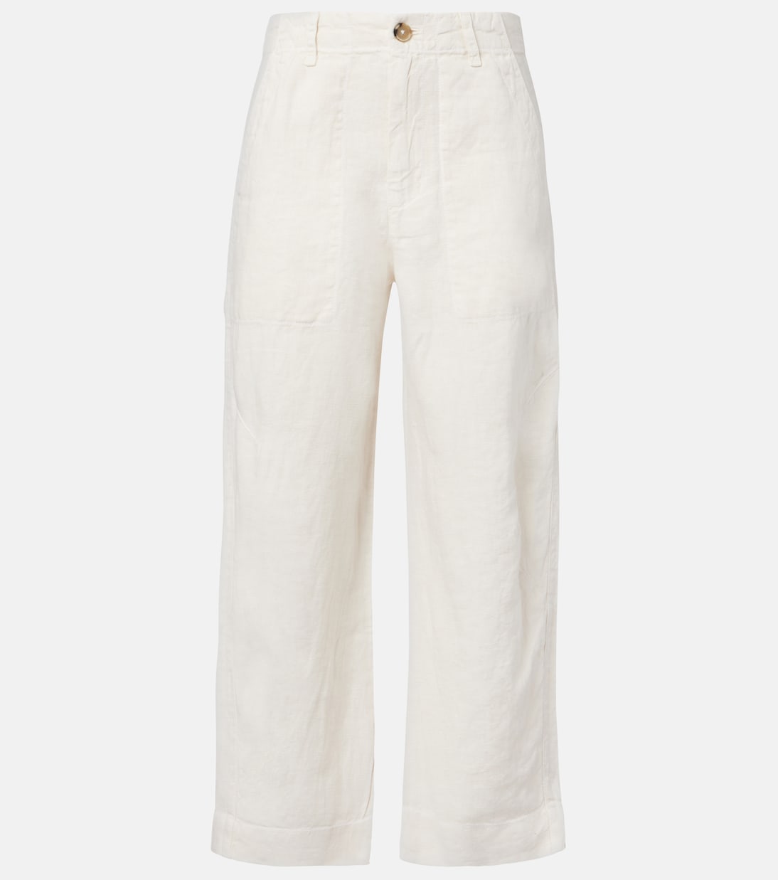 Брюки Issa из льна с расклешенными штанинами Velvet, Chalk
Брюки Issa из льна с расклешенными штанинами Velvet, Chalk