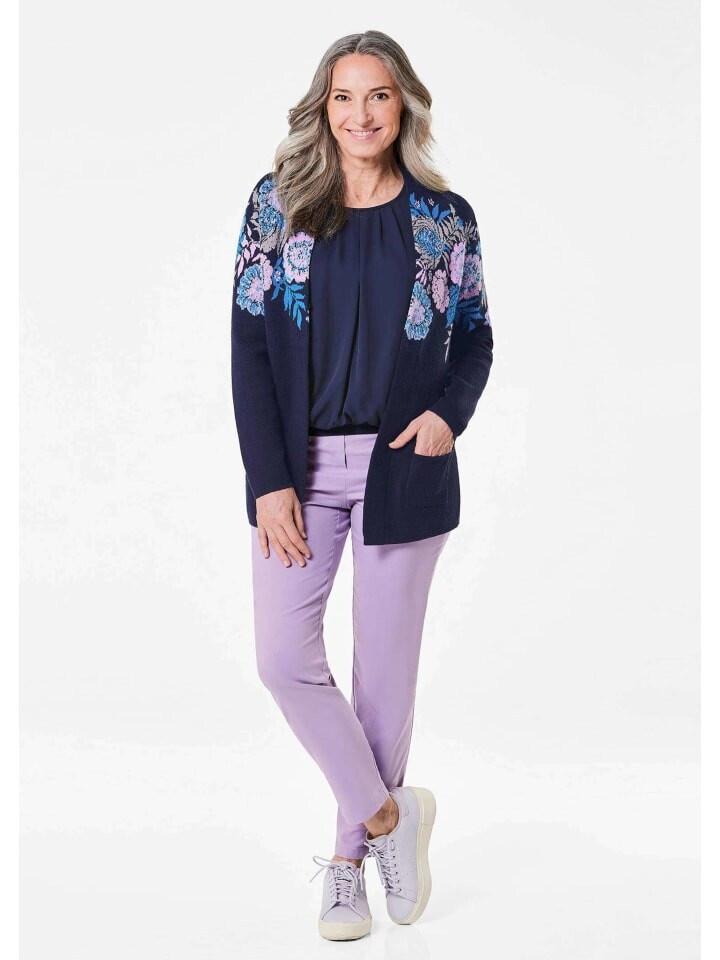 Кардиган GOLDNER Strickjacke, цвет marine/gemustert
Кардиган GOLDNER Strickjacke, цвет marine/gemustert