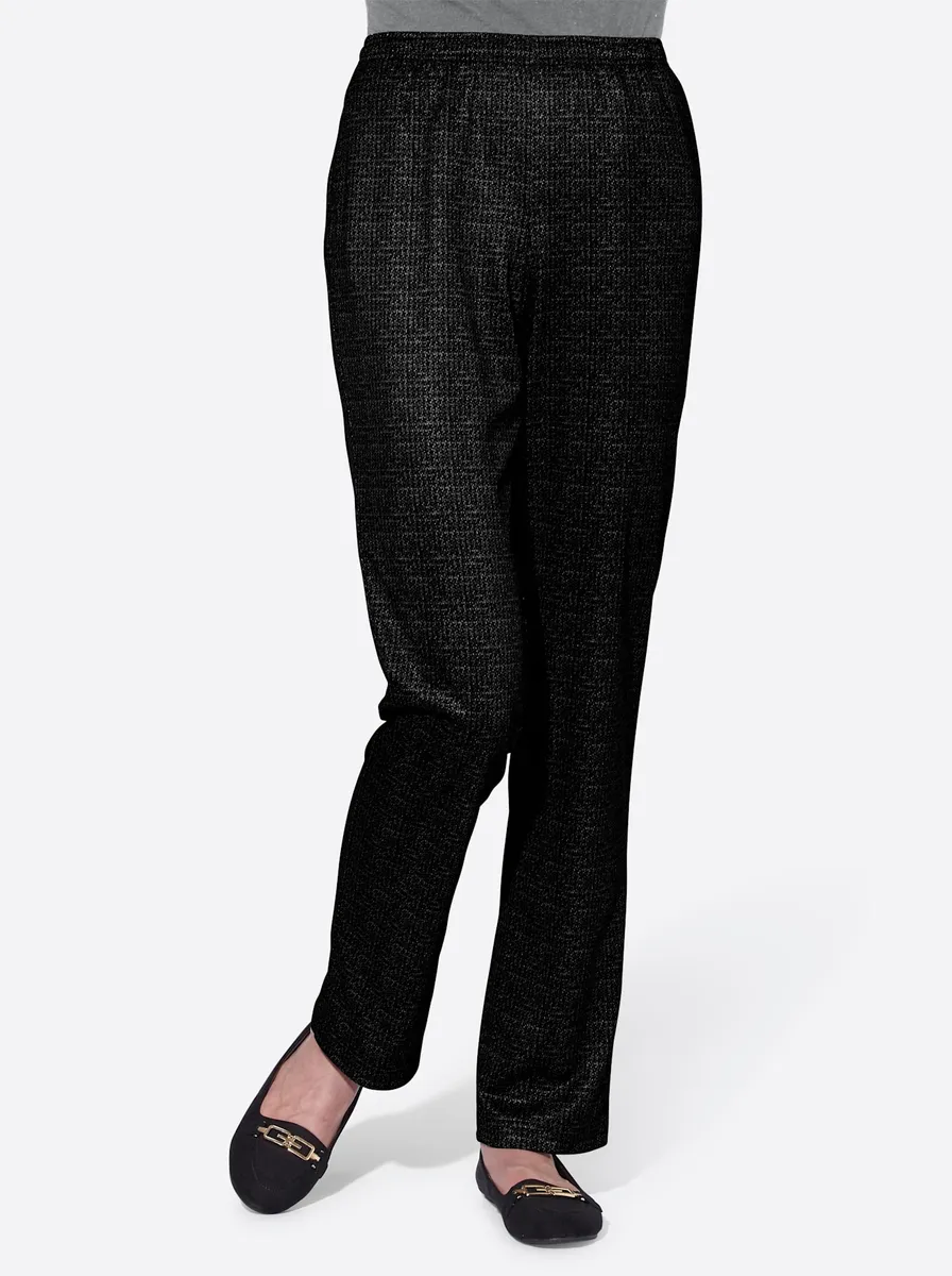 Брюки без застежки Classic Basics, цвет Schwarz-Gemustert
Брюки без застежки Classic Basics, цвет Schwarz-Gemustert