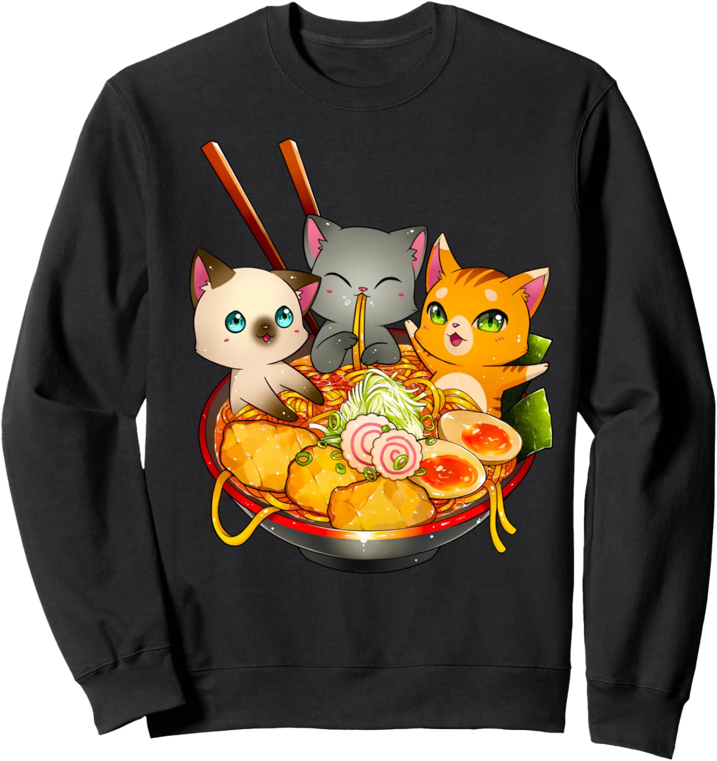 Кошка-рамен, милый кот, аниме-кот, кот-отаку, японская лапша, подарок, толстовка Otaku Lifestyle Threads Shirt Co., черный
Кошка-рамен, милый кот, аниме-кот, кот-отаку, японская лапша, подарок, толстовка Otaku Lifestyle Threads Shirt Co., черный