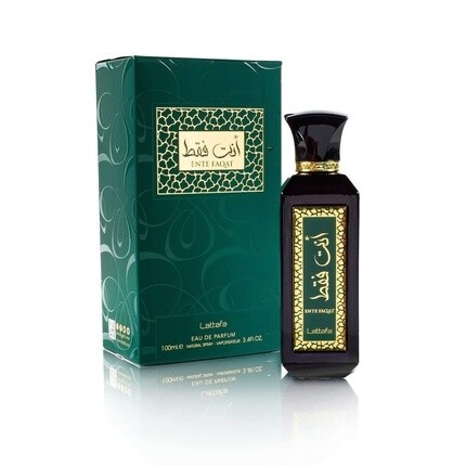 LATTAFA Ente Faqat Eau De Parfum Spray
LATTAFA Ente Faqat Eau De Parfum Spray