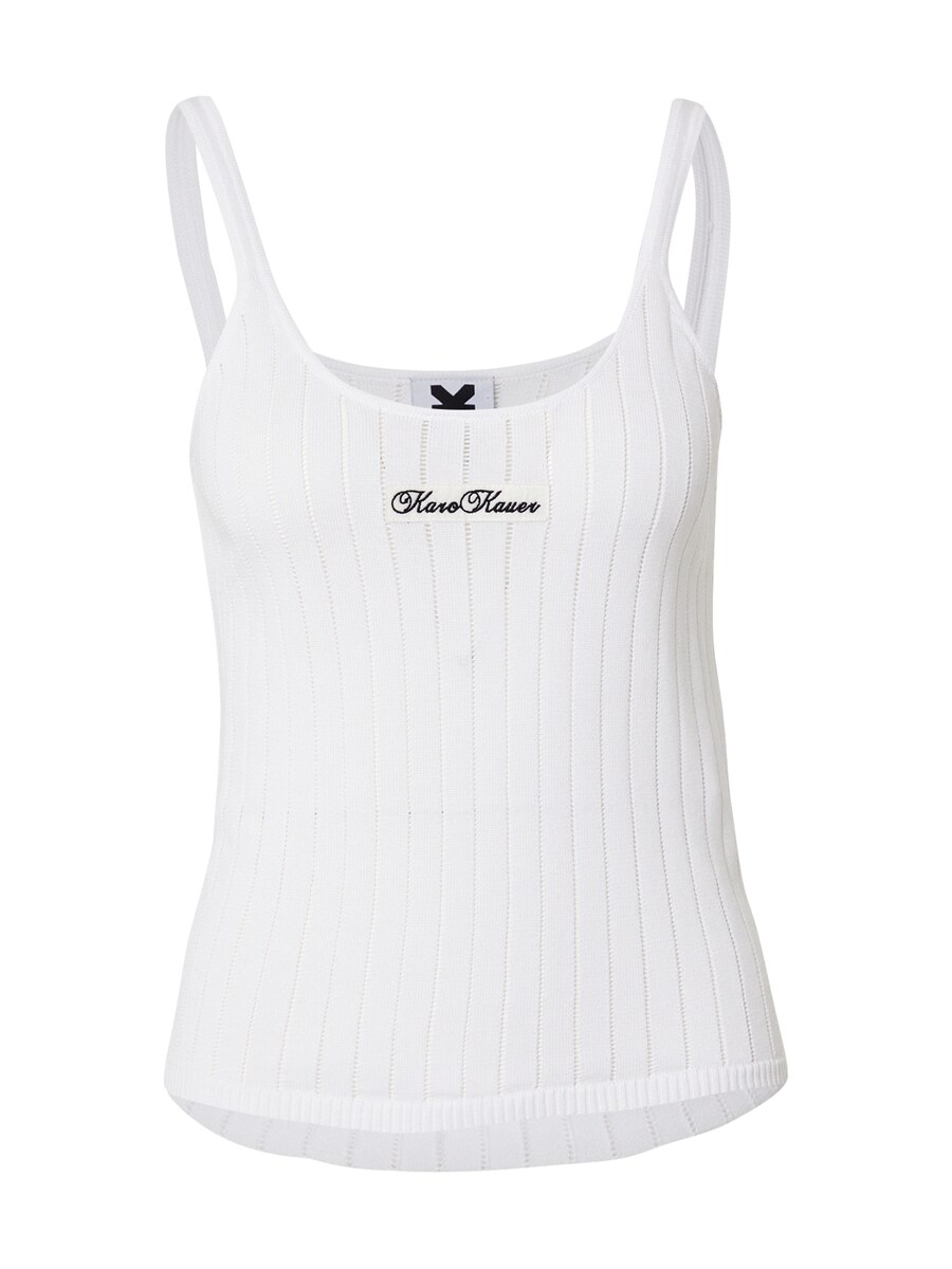 Вязаный топ Karo Kauer, белый
Вязаный топ Karo Kauer, белый
