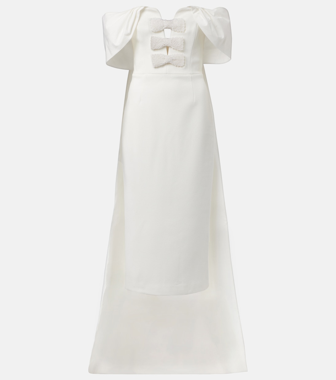 Платье миди Rory в стиле креп Rebecca Vallance, слоновая кость
Платье миди Rory в стиле креп Rebecca Vallance, слоновая кость