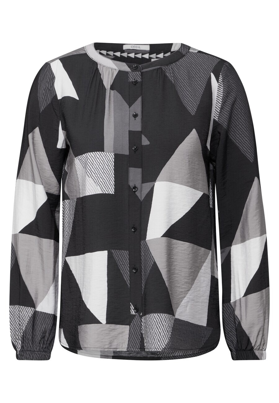 Вязаный кардиган CECIL Knit Cardigan, цвет grey/anthracite/silver grey/dark grey 
Вязаный кардиган CECIL Knit Cardigan, цвет grey/anthracite/silver grey/dark grey