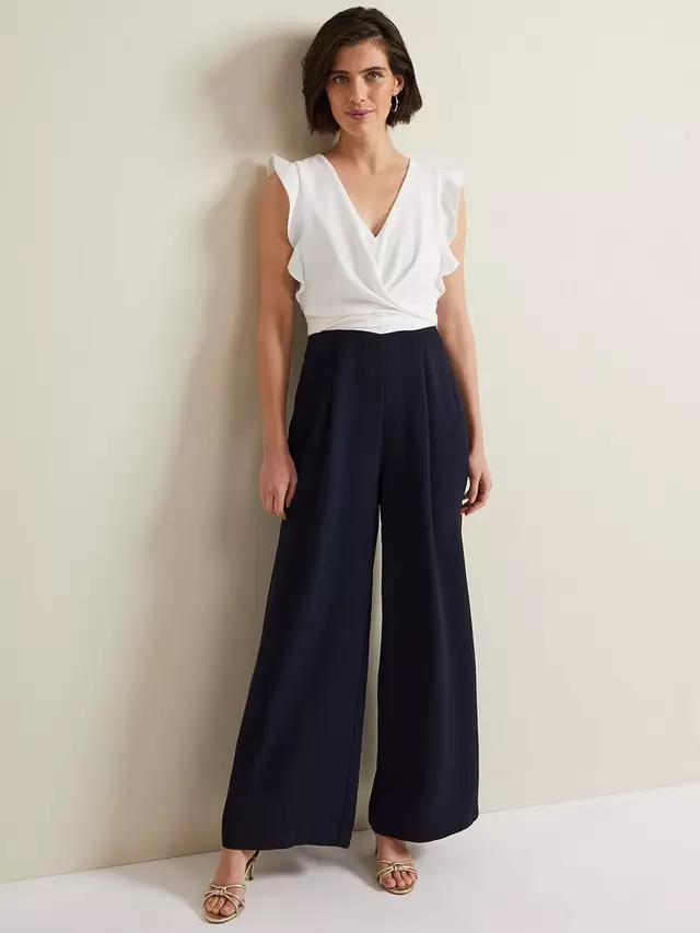 Комбинезон Phase Eight Ayla Colour Block Wide Leg, цвет navy/ivory
Комбинезон Phase Eight Ayla Colour Block Wide Leg, цвет navy/ivory