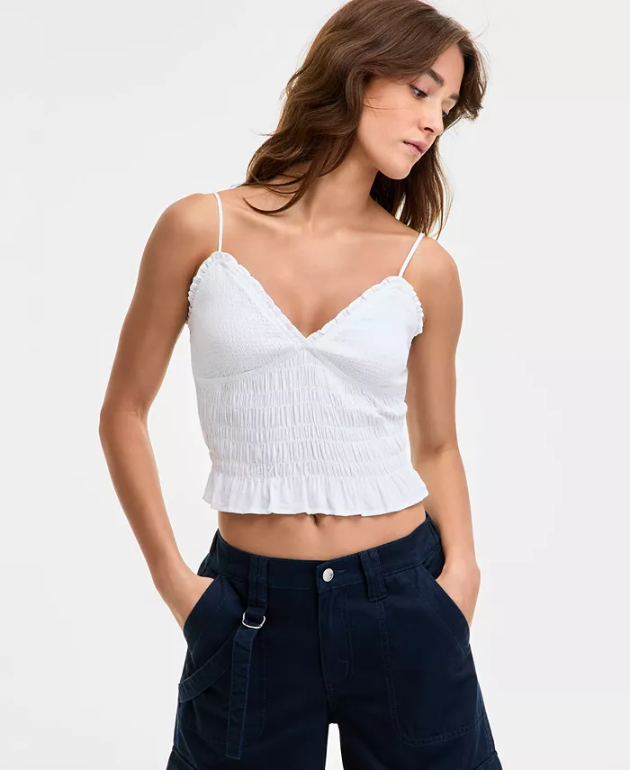 Топ-топ для юниоров со сборками Self Esteem, белый
Топ-топ для юниоров со сборками Self Esteem, белый